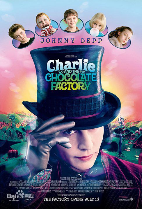 《查理和巧克力工厂》改编自1964年罗尔德·达尔的同名小说.